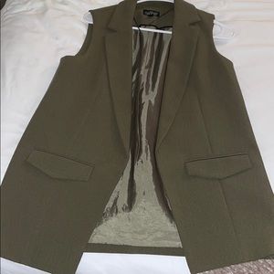 TopShop Sleeveless Blazer Vest 6